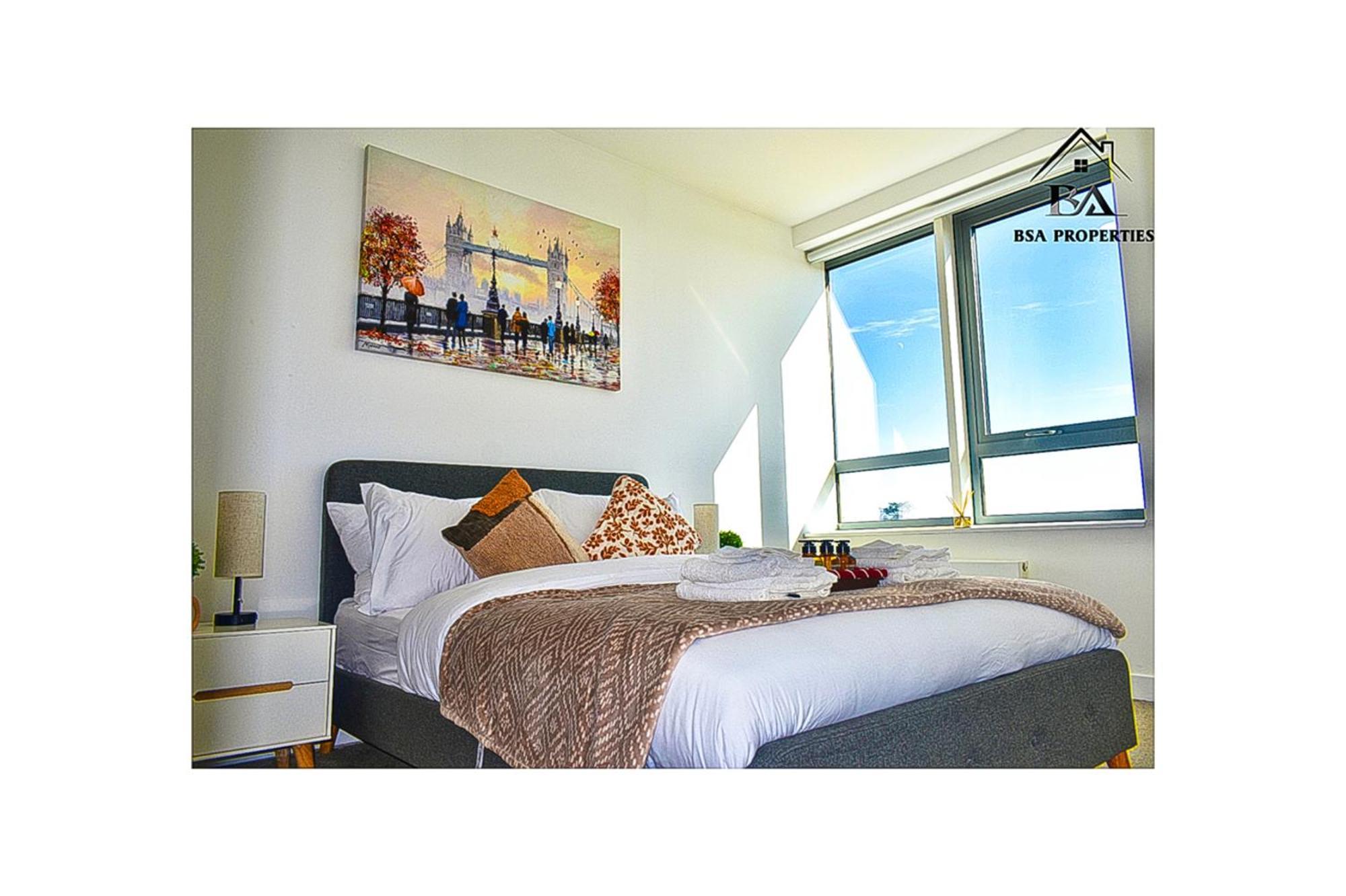 City Centre Apartment Close To Ascot & Legoland Sleep Upto 4 Guests - Parking On Request! براكنيل المظهر الخارجي الصورة